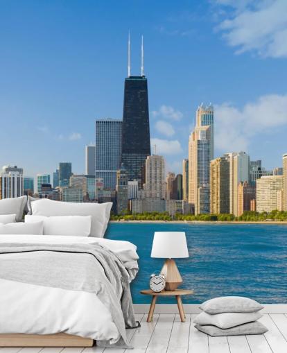 Paisaje urbano de Chicago Cityscape of Chicago Wallpaper Paisaje urbano de Chicago Cityscape of Chicago Wallpaper