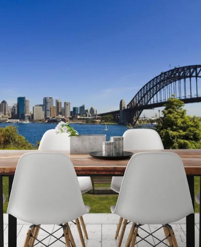 Papel de parede para celular gratis SKY Mils Point Day Park Bench Papel de parede para celular gratis SKY Mils Point Day Park Bench