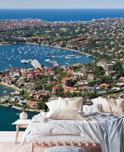 sydney kystlinje tapet sydney kystlinje tapet