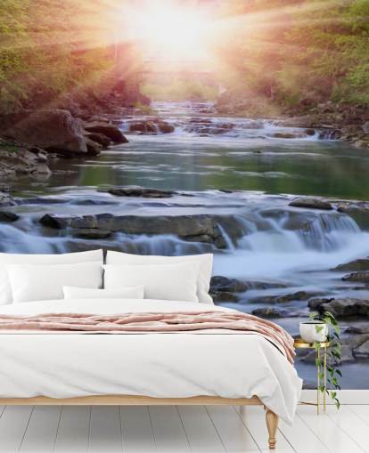 Papel de parede Mountain River Papel de parede Mountain River