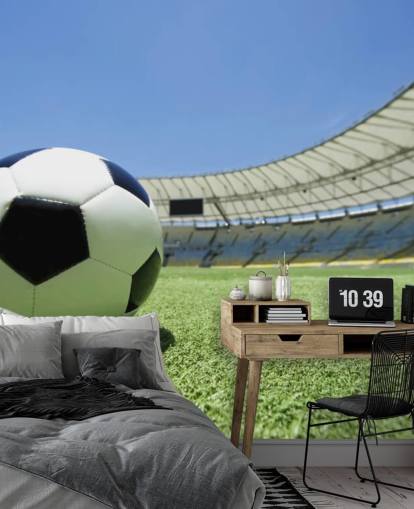 Football Stadium Wall Mural Football Stadium Wall Mural