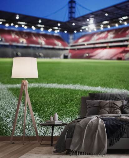 Fondo de pantalla de cerca de hierba en el campo de fútbol Fondo de pantalla de cerca de hierba en el campo de fútbol