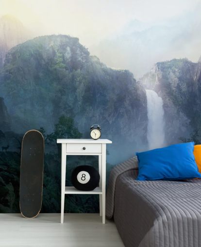 Wasserfall im Spiel Wallpaper Wasserfall im Spiel Wallpaper