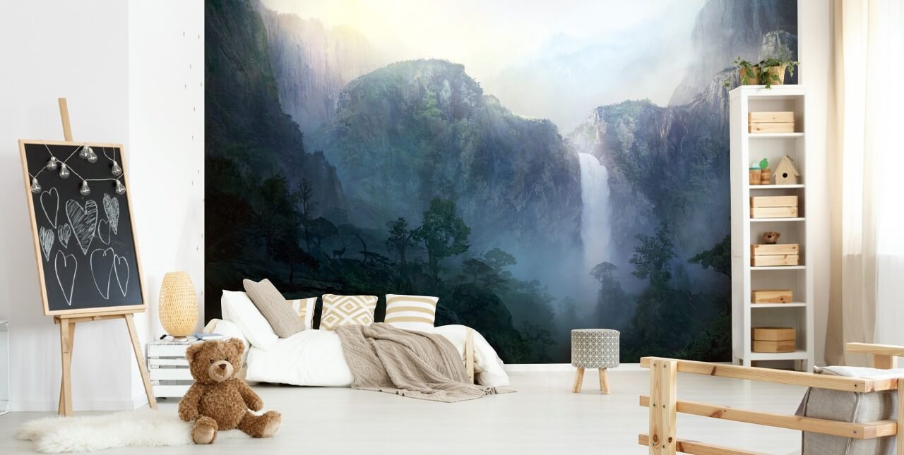 Papel de Parede Cachoeira no Jogo