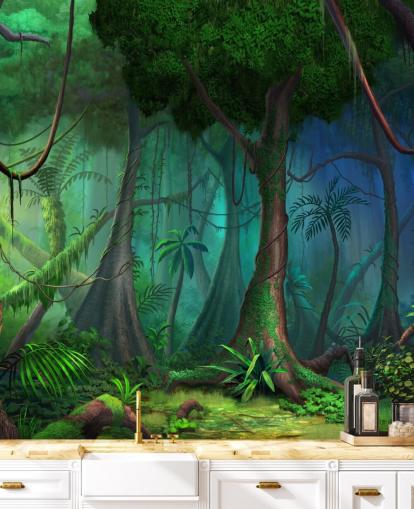 Fantasy Jungle Wallpaper Fantasy Jungle Wallpaper