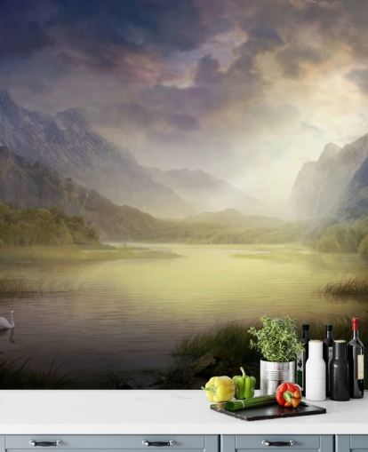 Fantasy Lake Wallpaper Fantasy Lake Wallpaper