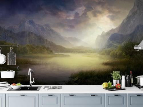 Papel de Parede Fantasia Lake