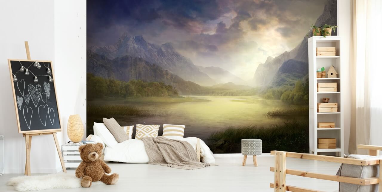 Fantasy Lake Wallpaper