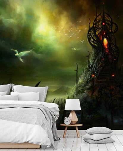 Evil Tower and Land Wallpaper Evil Tower and Land Wallpaper