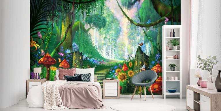 Girls Room Wallpaper  Wall Murals for Girls  Wallmur