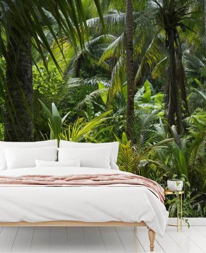 green jungle wallpaper mural called Green Jungle for bathrooms, kitchens and hallways green jungle wallpaper mural called Green Jungle for bathrooms, kitchens and hallways