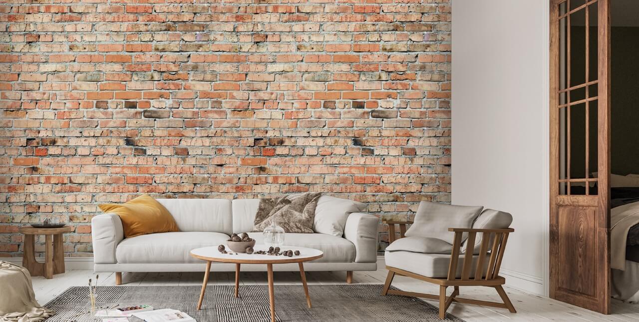 Doorbraak complicaties Scheiden Faded Brick behang | Wallsauce NL