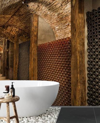 Fond d'écran 3D Wine Tunnel Fond d'écran 3D Wine Tunnel