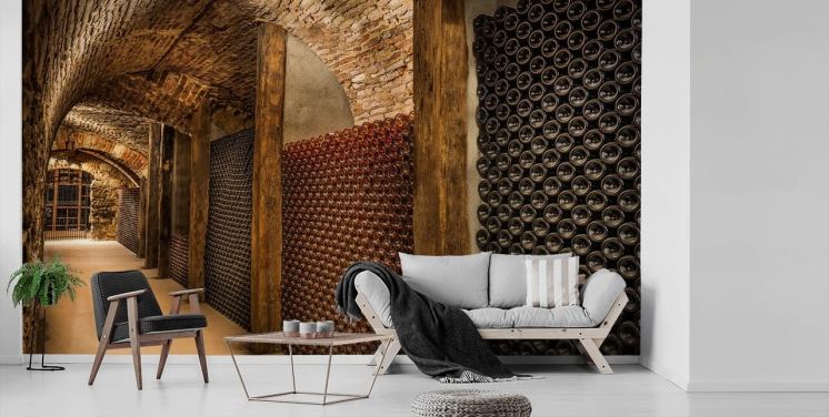Fond d'écran 3D Wine Tunnel