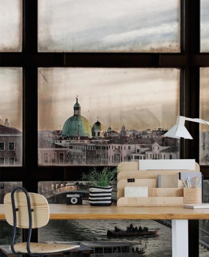 Carta da parati Venezia con finestra Carta da parati Venezia con finestra