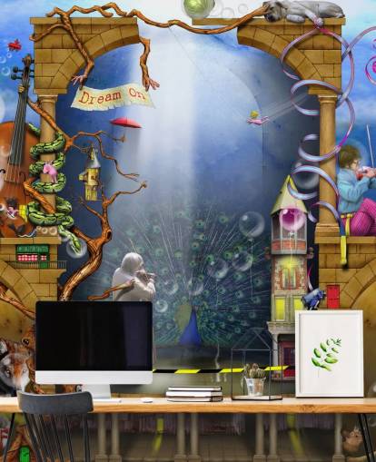 Fantasy Room Bakgrunn Fantasy Room Bakgrunn