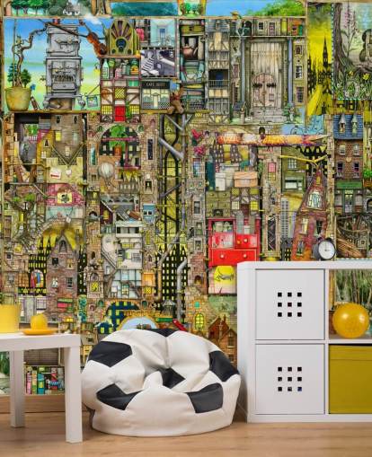 Fantasy Town Wallpaper Fantasy Town Wallpaper