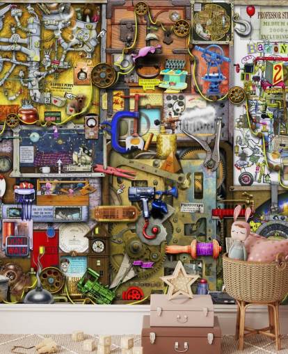 Inventors Cupboard Wallpaper Inventors Cupboard Wallpaper