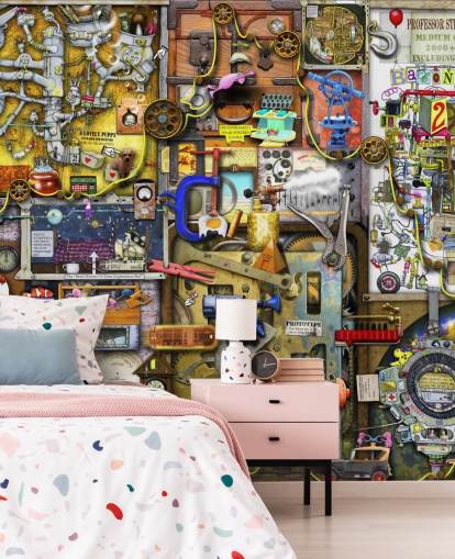 Inventors Cupboard Wallpaper Inventors Cupboard Wallpaper