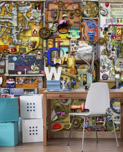 Papel de parede Inventors Cupboard Papel de parede Inventors Cupboard