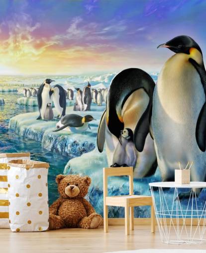 Papier Peint Art Colony Penguin Papier Peint Art Colony Penguin