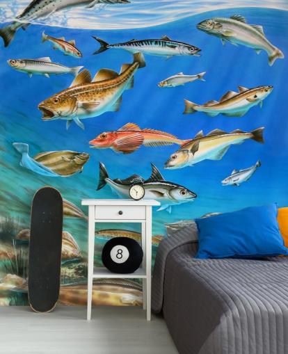 Fish Art Wallpaper Fish Art Wallpaper