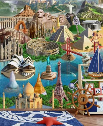 Papel pintado World Wonders Papel pintado World Wonders