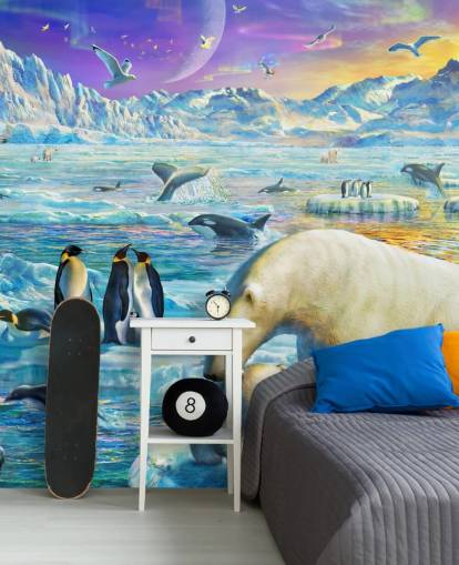 Antarctische dieren behang Antarctische dieren behang