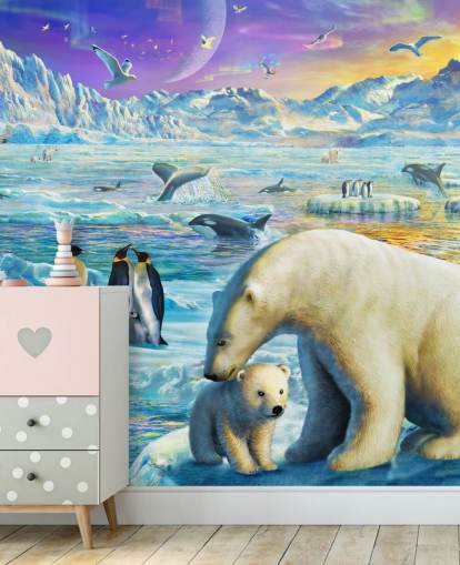 Papel Pintado Animales Antárticos Papel Pintado Animales Antárticos