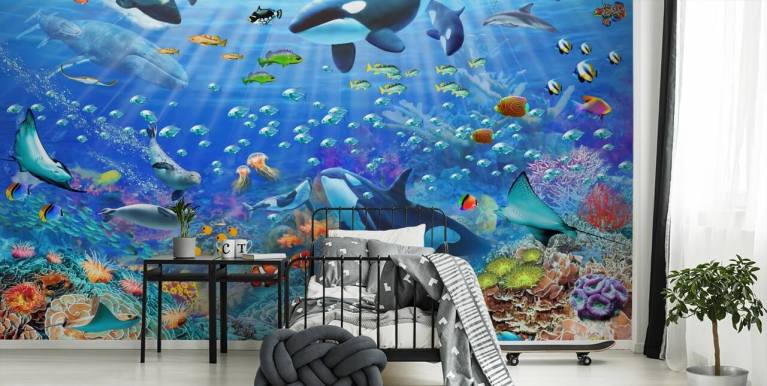 Stick and Peel - the best self adhesive wallpapers for the kids room! -  Paul & Paula
