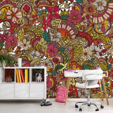 I Spy Colors Flower Wallpaper