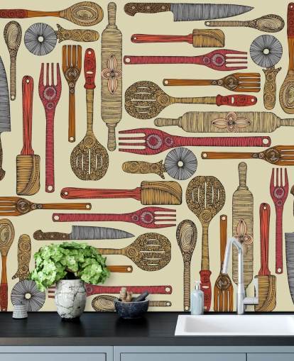 kitchen utensil wallpaper kitchen utensil wallpaper