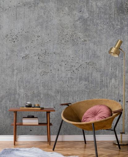 mural de papel de parede de concreto personalizado cinza chamado Pored Concrete para residências e escritórios mural de papel de parede de concreto personalizado cinza chamado Pored Concrete para residências e escritórios