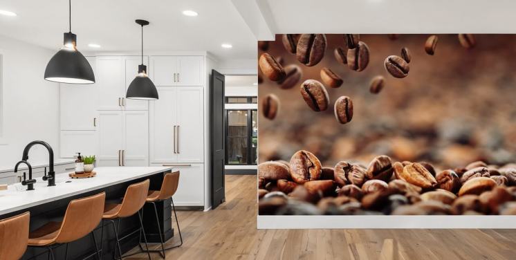 Mural de pared Granos de café