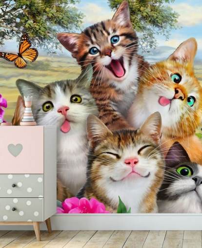 Cute and Funny Cat Selfie Wallpaper Cute and Funny Cat Selfie Wallpaper