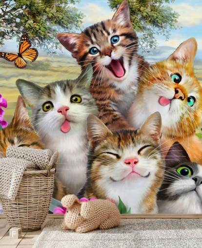 Cute and Funny Cat Selfie Wallpaper Cute and Funny Cat Selfie Wallpaper