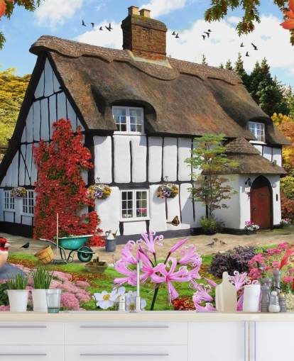 papier peint chaumière noir et blanc papier peint chaumière noir et blanc