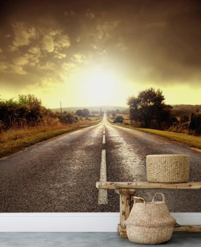 Papel de parede Long Road Papel de parede Long Road