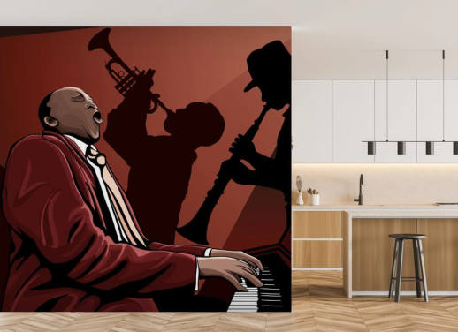 Jazz Wallpaper Wall Murals Wallsauce Uk