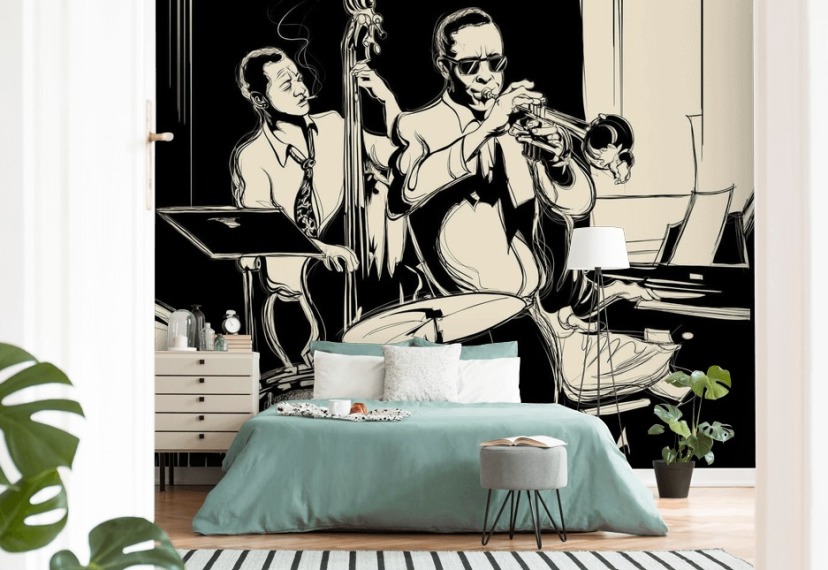 Musical Instrument Wallpaper & Wall Murals | Wallsauce US