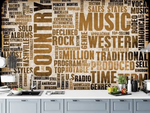 Country-Musik-Schlüsselwörter Wallpaper