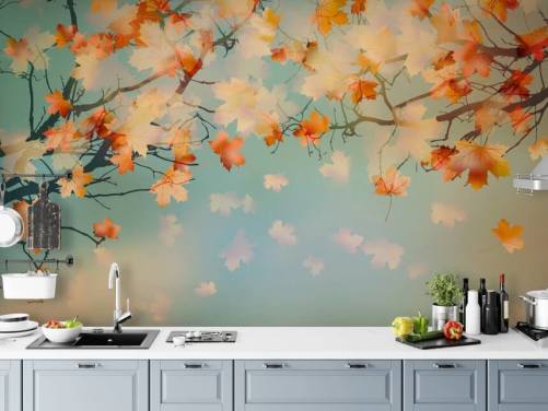 Autumn Leaves Leaf Wallpaper
