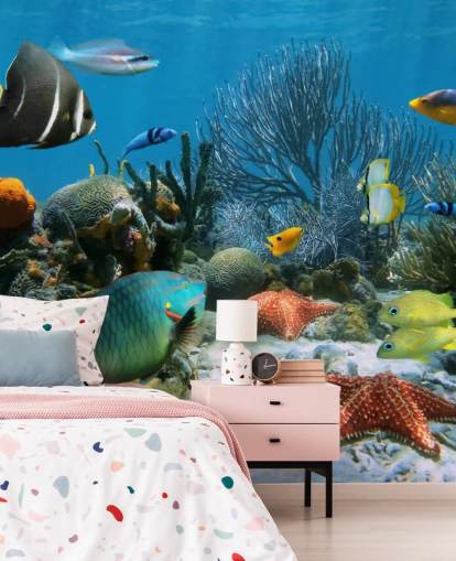 Fish and Coral Reef Wallpaper Fish and Coral Reef Wallpaper