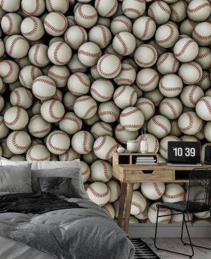 Fondo de béisbol Papel pintado deportivo Fondo de béisbol Papel pintado deportivo