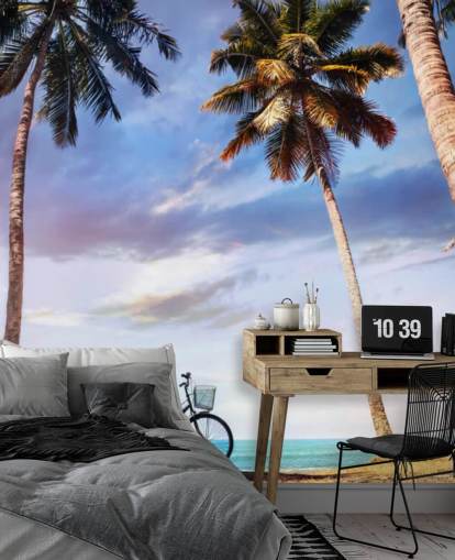 Bike by Beach Wallpaper Bike by Beach Wallpaper