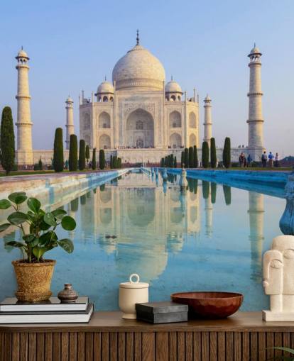 Sunrise du Taj Mahal Taj Mahal Wallpaper Sunrise du Taj Mahal Taj Mahal Wallpaper