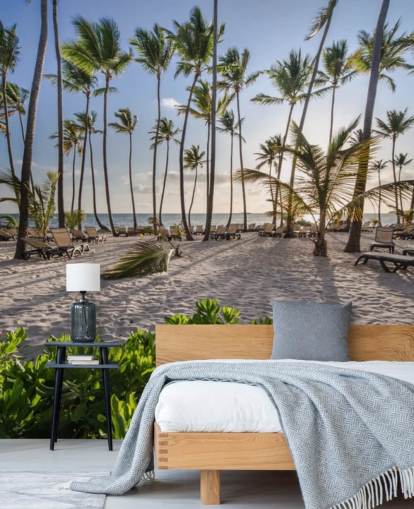 Plage des Caraïbes au lever du soleil Plage des Caraïbes au lever du soleil