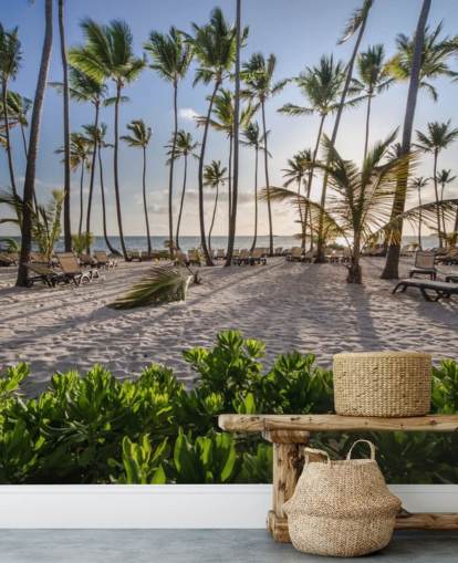 Plage des Caraïbes au lever du soleil Plage des Caraïbes au lever du soleil