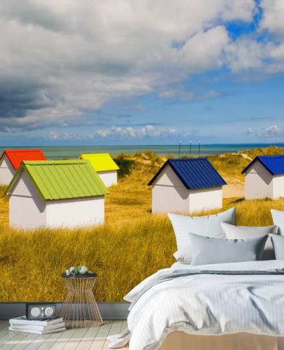 Papier peint Beach Hut Papier peint Beach Hut