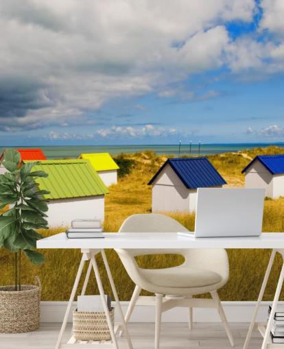 Beach Hut Bakgrunn Beach Hut Bakgrunn